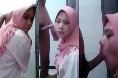 Jilbab Pink Nyepong Kontol Panjang Terbaru Becek