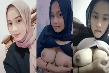 Kompilasi Sarah Jilbab Toket Gede Dientot Brutal
